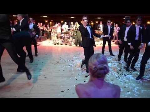 grooms epic wedding dance goes viral