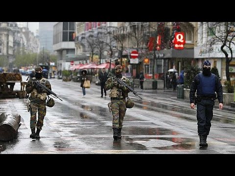 brussels on full security alert