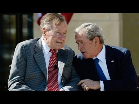 george hw bush biography suicide sons aides