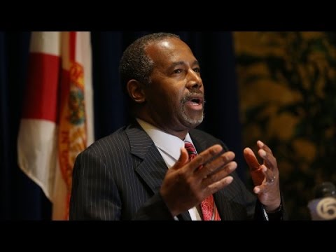 ben carson lashes out at media