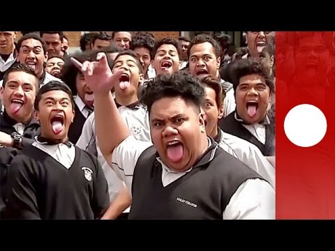 the former school of rugby great jonah lomu performed the haka