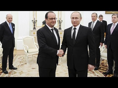 putin and hollande agree on greater cooperation