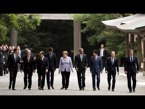 g7 leaders visit japanese holy shrine