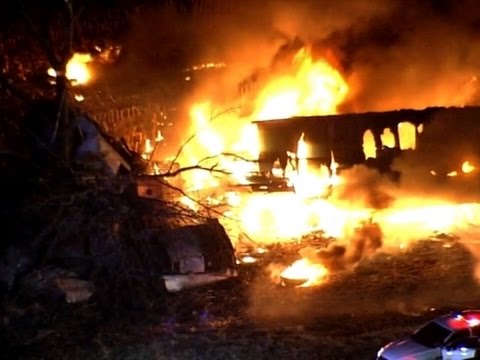 driver dies after fiery indiana semi crash