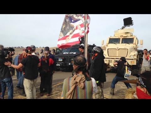 police remove pipeline protesters