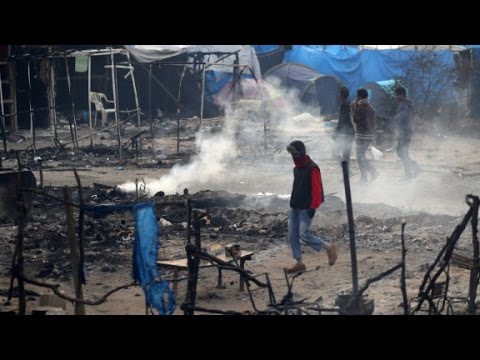 some minors remain in dismantled calais jungle