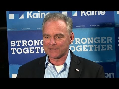 tim kaine accuses fbi of double standard