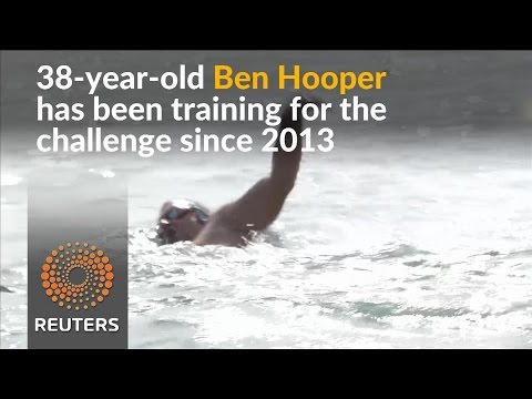 british man sets off on 2000 mile swim across the atlantic