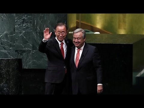 sworn in as new un secretary general