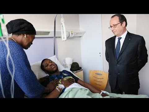 french president visits police rape victim