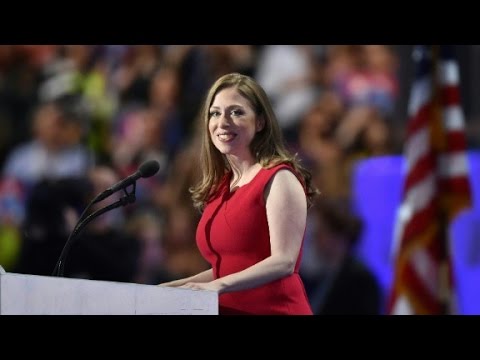 chelsea clinton finds her voice