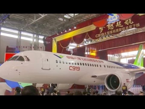 first chinaproduced passenger plane set