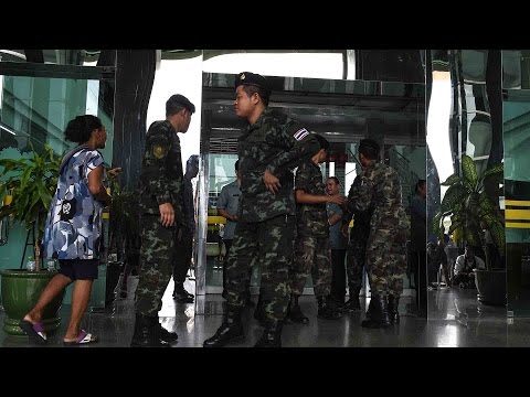 after blast hits hospital in bangkok