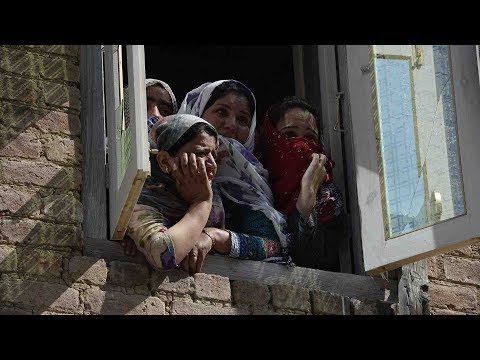 kashmir shuts down in protest