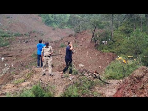 after buses washed away in landslide in india