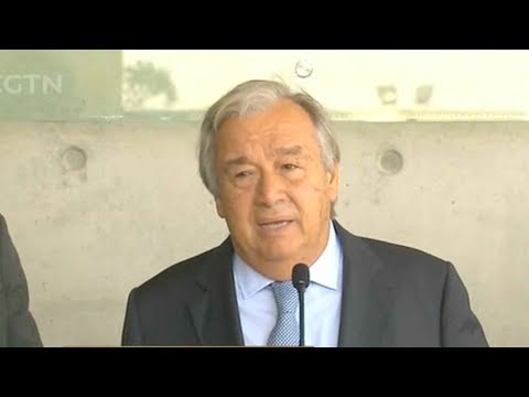 un secretarygeneral antonio guterres meets with israeli leaders