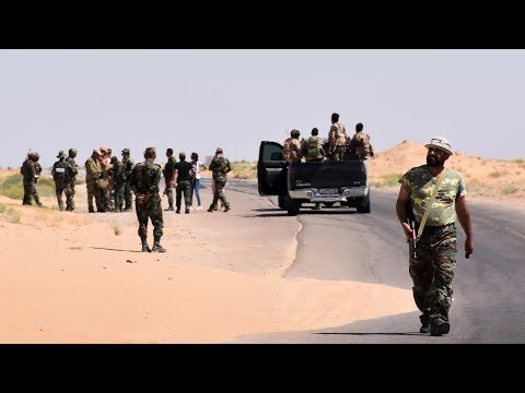 syrian army takes control of main road