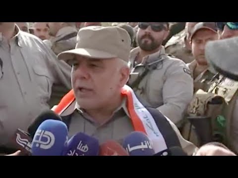 iraqi pm declares militant groups