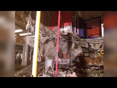 dozens injured as floor collapses