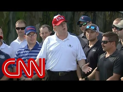 trump invites coast guard to golf