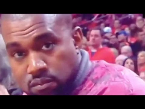 scowling kanye west