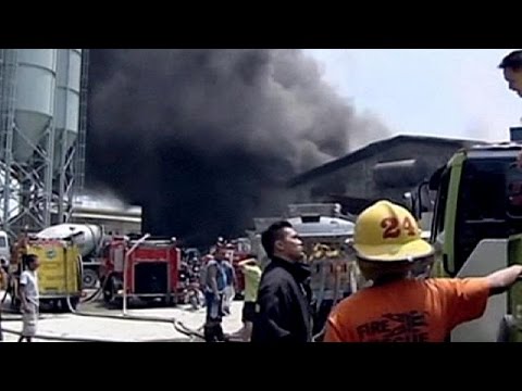 deadly fire sweeps through philippines factory