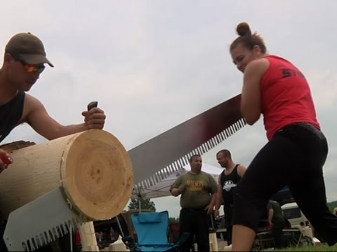 axe women chip away at lumberjack stereotypes