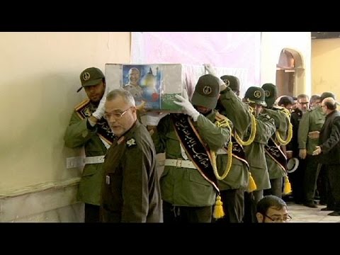 iran buries 175 military divers killed in 1980s iraq war