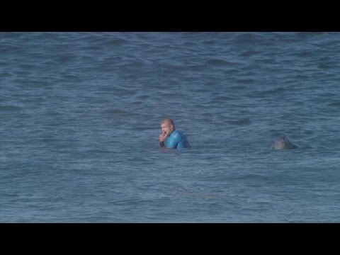 surfer mick fannings close encounter with shark