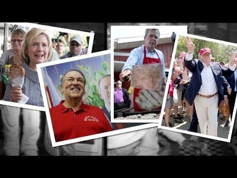 candidates stump at the iowa state fair