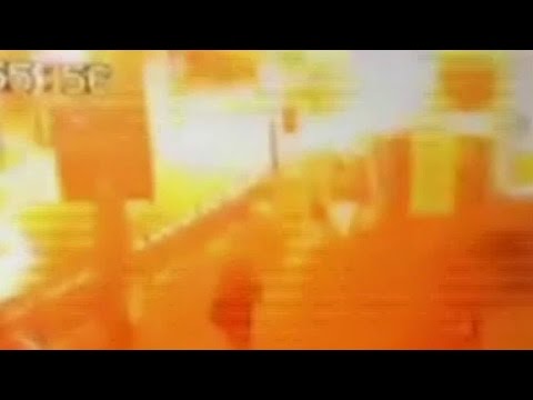 bangkok explosion caught on camera