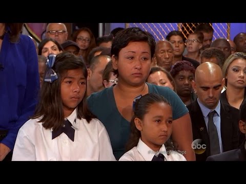 pope francis calls los angeles mother a brave woman