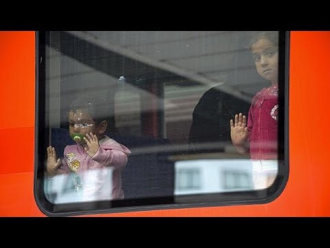 willkommen in münchen migrants arrive in germany