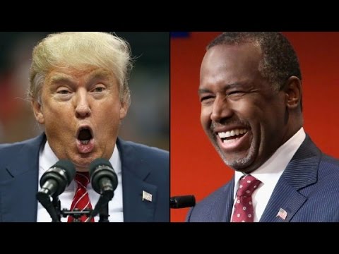 trump and carson tied nationally