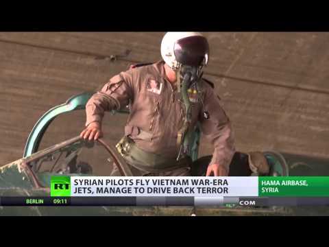 inside syrian army air base