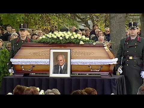 hungary former president goncz buried