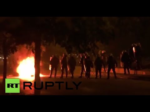 students from greeces second largest city took to the streets