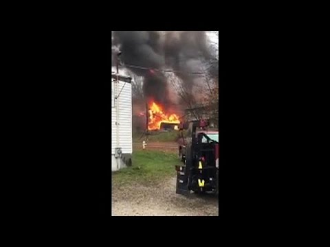 private jet crashes in ohio