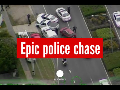 pulls out all the stops in epic police chase