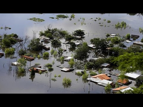 thousands evacuated across south america